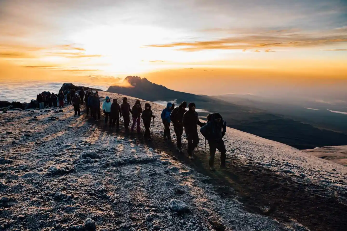 Hiking Kilimanjaro via Lemosho route