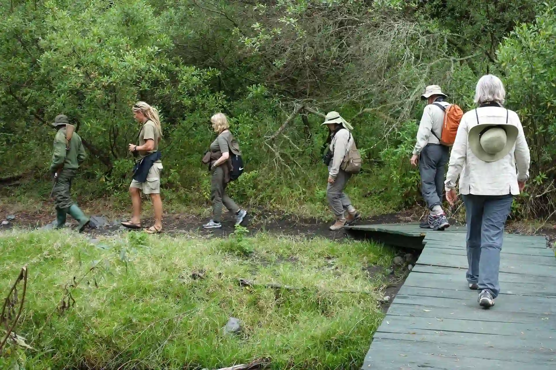 Arusha national park walking safari