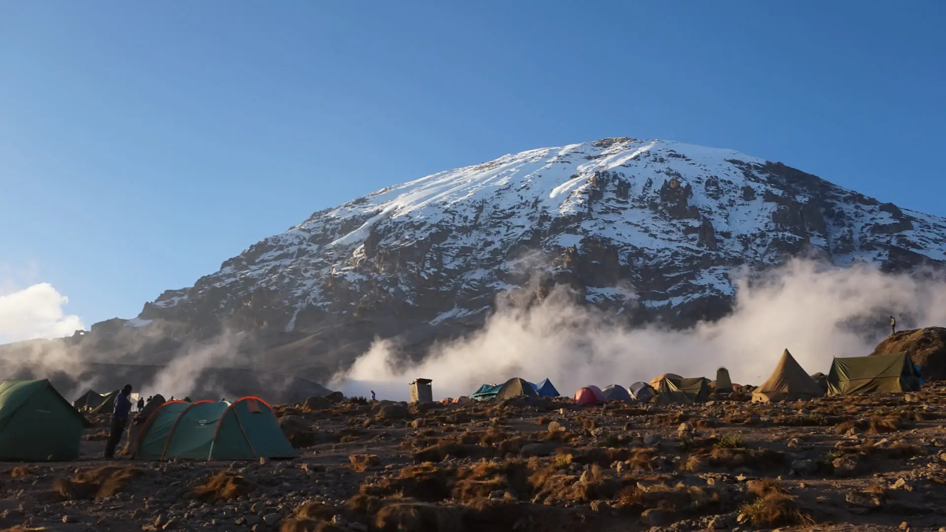 Kilimanjaro Umbwe route - Umbwe camp