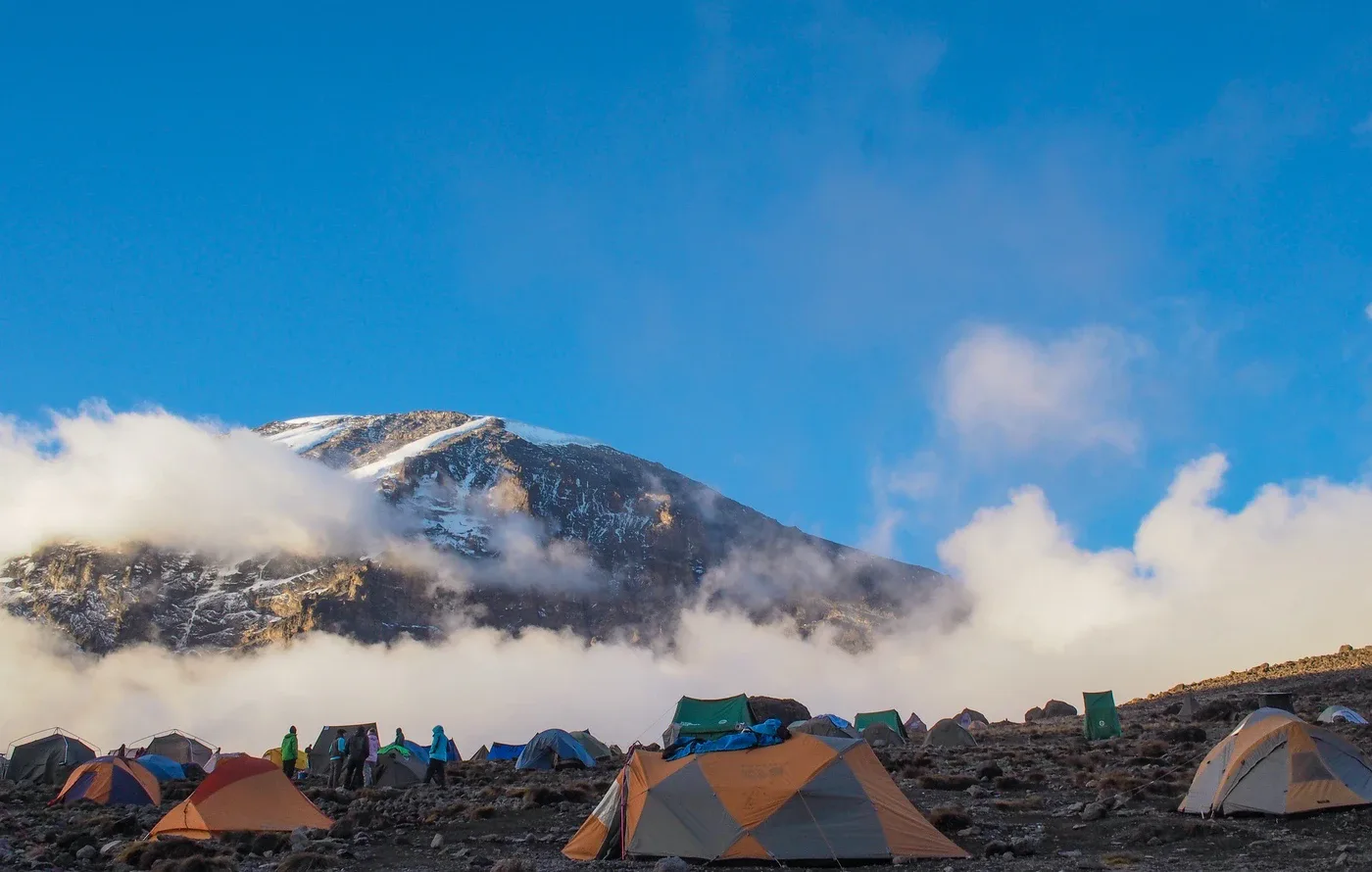 Kilimanjaro via Machame route Karanga Camp